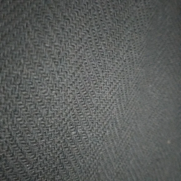 Land's End Women's Black Wool Woven Blazer 12 - Picture 3 of 11